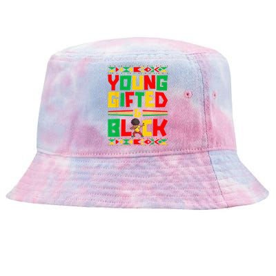 Juneteenth Young Black Boy African American History Tie-Dyed Bucket Hat