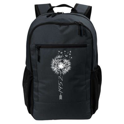 Just Year Birthday 1952 Gift Cute Dandelion Flower Breathe Gift Daily Commute Backpack