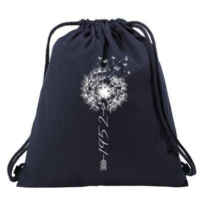 Just Year Birthday 1952 Gift Cute Dandelion Flower Breathe Gift Drawstring Bag