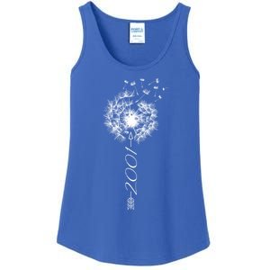 Just Year Birthday 2001 Gift Cute Dandelion Flower Breathe Meaningful Gift Ladies Essential Tank