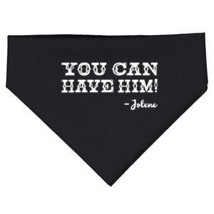 Jolene You Can Have Him Country Music USA-Made Doggie Bandana