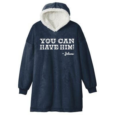 Jolene You Can Have Him Country Music Hooded Wearable Blanket