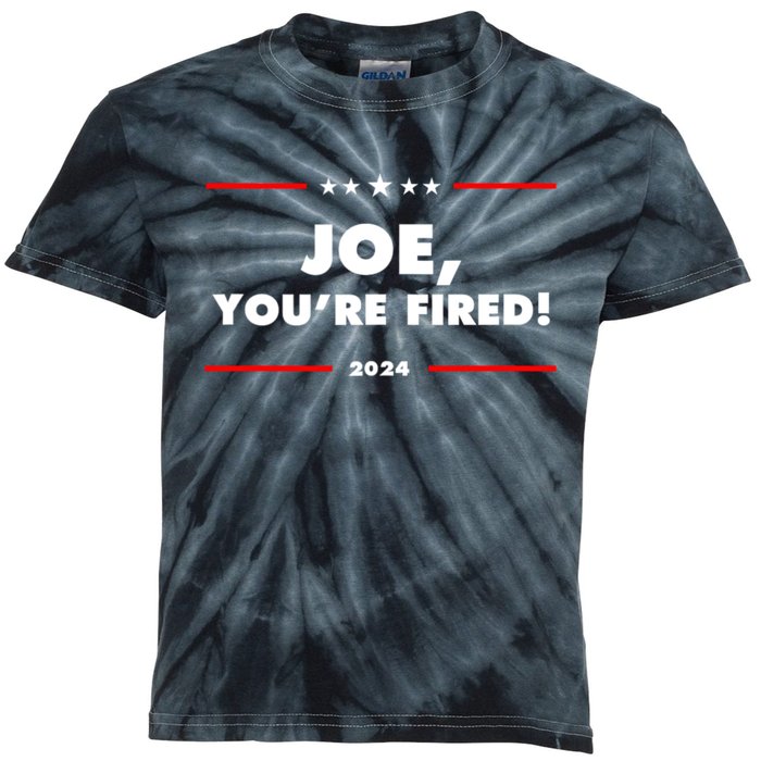 Joe YouRe Fired Anti Biden Election Kids Tie-Dye T-Shirt