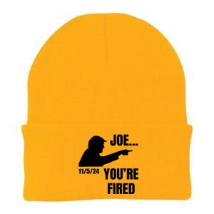 Joe YouRe Fired Fire Biden Election Trump President 2024 Trump Knit Cap Winter Beanie