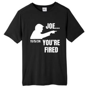 Joe YouRe Fired Fire Biden Election Trump President 2024 Trump Tall Fusion ChromaSoft Performance T-Shirt