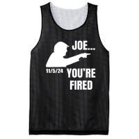 Joe YouRe Fired Fire Biden Election Trump President 2024 Trump Mesh Reversible Basketball Jersey Tank