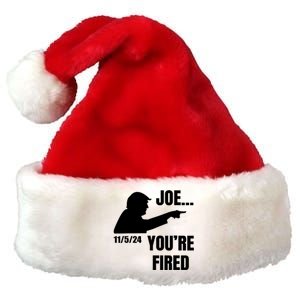 Joe YouRe Fired Fire Biden Election Trump President 2024 Trump Premium Christmas Santa Hat