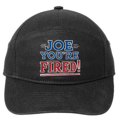 Joe YouRe Fired Political Statet Patriotic 7-Panel Snapback Hat