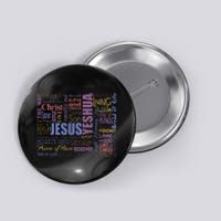 Jeus Yeshua God Christ Button