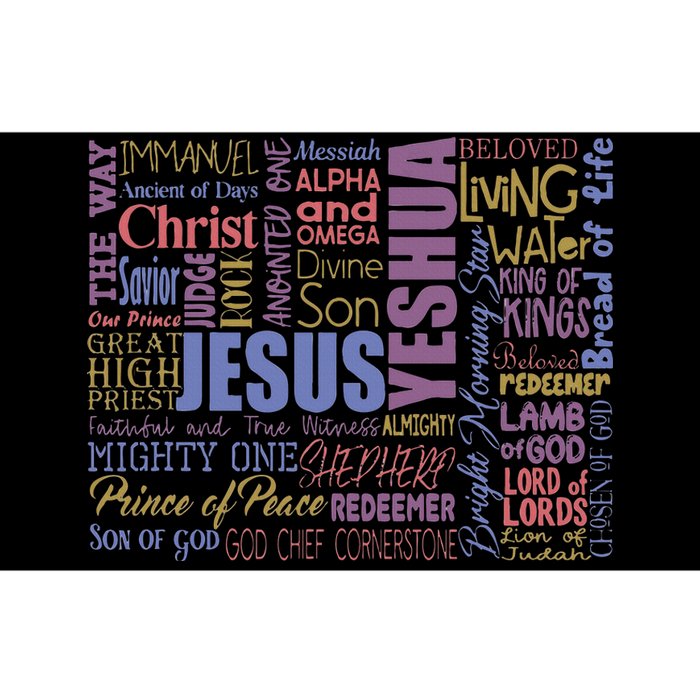 Jeus Yeshua God Christ Bumper Sticker