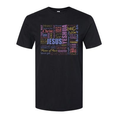 Jeus Yeshua God Christ Softstyle® CVC T-Shirt