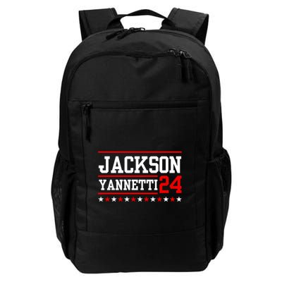 Jackson Yannetti President For 2024 Sarcastic Saying Backpack