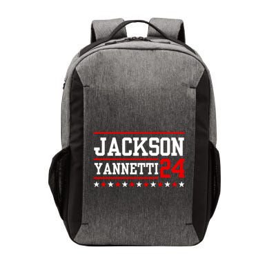 Jackson Yannetti President For 2024 Sarcastic Saying Vector Backpack