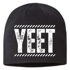 Jey yeet Quotes Design  Sustainable Beanie