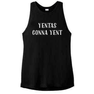 Jewish Yenta Tee Yentas Gonna Yent Hanukkah Mother's Day  Ladies PosiCharge Tri-Blend Wicking Tank