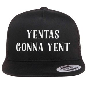 Jewish Yenta Tee Yentas Gonna Yent Hanukkah Mother's Day  Flat Bill Trucker Hat