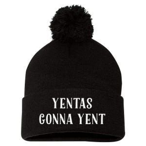 Jewish Yenta Tee Yentas Gonna Yent Hanukkah Mother's Day  Pom Pom 12in Knit Beanie