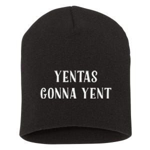 Jewish Yenta Tee Yentas Gonna Yent Hanukkah Mother's Day  Short Acrylic Beanie