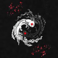 Japanese Yin Yang Axolotls Art Graphic Anime Axolotl Lover Ladies PosiCharge Tri-Blend Wicking Tank