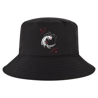 Japanese Yin Yang Axolotls Art Graphic Anime Axolotl Lover Cool Comfort Performance Bucket Hat