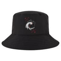 Japanese Yin Yang Axolotls Art Graphic Anime Axolotl Lover Cool Comfort Performance Bucket Hat