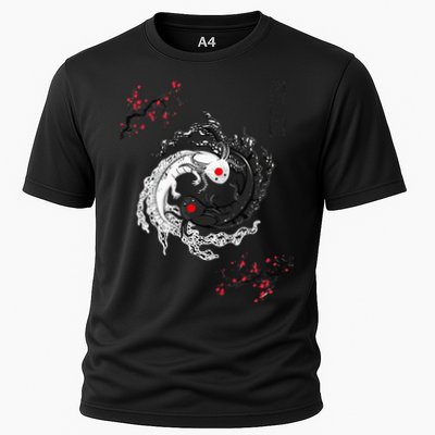 Japanese Yin Yang Axolotls Art Graphic Anime Axolotl Lover Performance Shirt