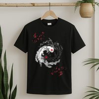 Japanese Yin Yang Axolotls Art Graphic Anime Axolotl Lover T-Shirt
