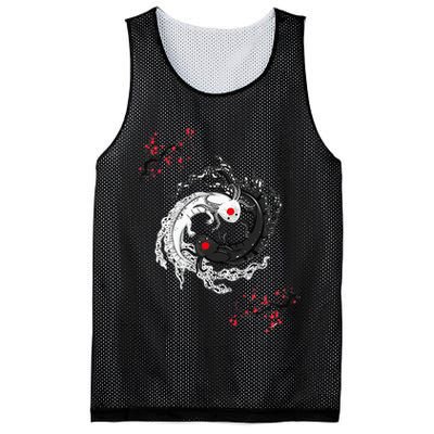 Japanese Yin Yang Axolotls Art Graphic Anime Axolotl Lover Mesh Reversible Basketball Jersey Tank