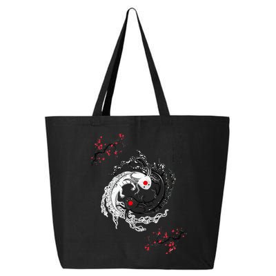 Japanese Yin Yang Axolotls Art Graphic Anime Axolotl Lover 25L Jumbo Tote