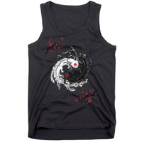 Japanese Yin Yang Axolotls Art Graphic Anime Axolotl Lover Tank Top
