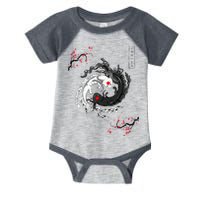 Japanese Yin Yang Axolotls Art Graphic Anime Axolotl Lover Infant Baby Jersey Bodysuit