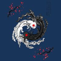 Japanese Yin Yang Axolotls Art Graphic Anime Axolotl Lover Infant Baby Jersey Bodysuit