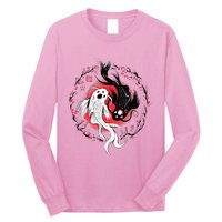 Japanese Yin Yang Koi Fish Art Long Sleeve Shirt