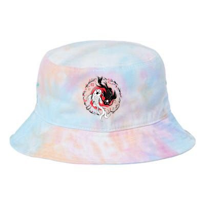 Japanese Yin Yang Koi Fish Art Tie Dye Newport Bucket Hat