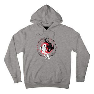 Japanese Yin Yang Koi Fish Art Tall Hoodie