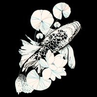 Japanese Zen Koi Fish Pond V-Neck T-Shirt