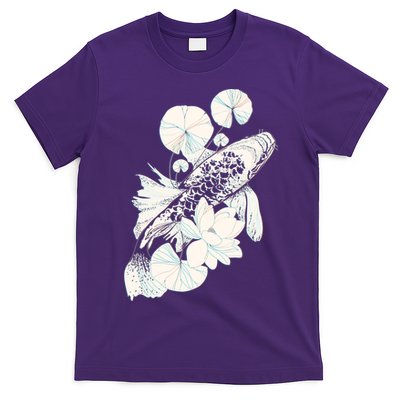 Japanese Zen Koi Fish Pond T-Shirt