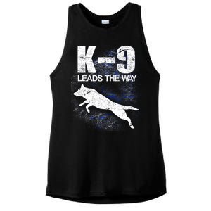 K-9 Leads The Way Ladies PosiCharge Tri-Blend Wicking Tank