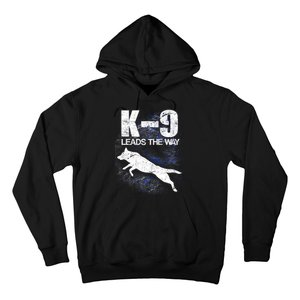 K-9 Leads The Way Hoodie