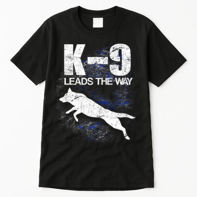 K-9 Leads The Way Tall T-Shirt