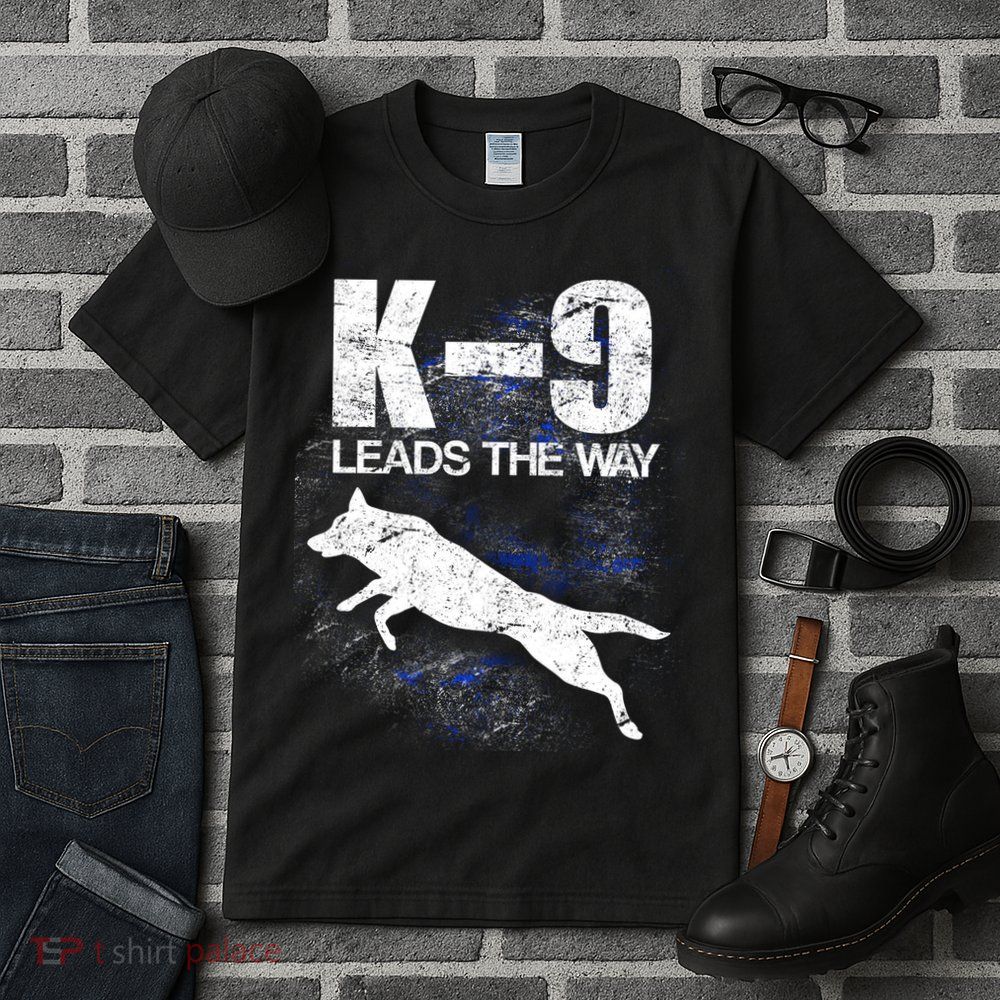 K-9 Leads The Way Tall T-Shirt