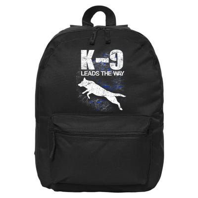 K-9 Leads The Way 16 in Basic Backpack