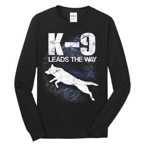 K-9 Leads The Way Tall Long Sleeve T-Shirt