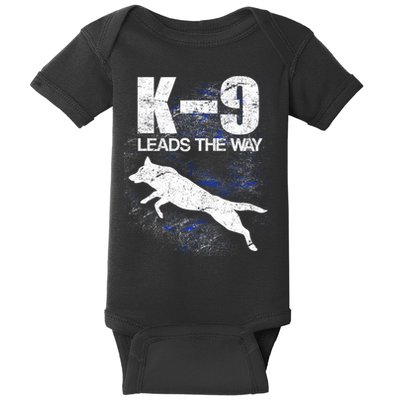 K-9 Leads The Way Baby Bodysuit