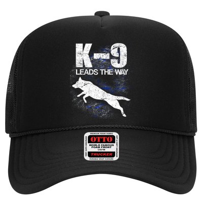 K-9 Leads The Way Trucker Hat