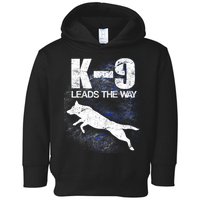 K-9 Leads The Way Toddler Hoodie