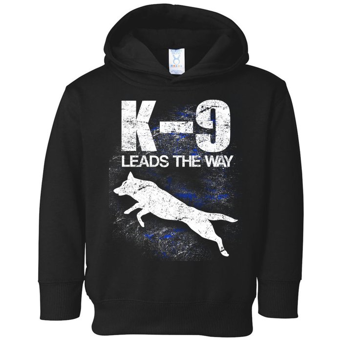 K-9 Leads The Way Toddler Hoodie