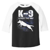 K-9 Leads The Way Toddler Fine Jersey T-Shirt