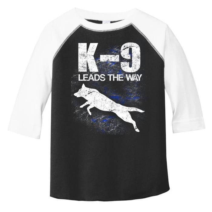 K-9 Leads The Way Toddler Fine Jersey T-Shirt