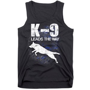 K-9 Leads The Way Tank Top